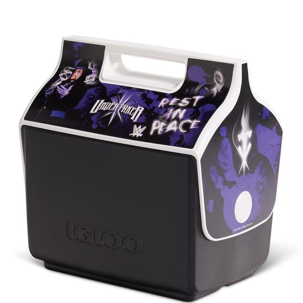 WWE The Undertaker 7 Qt Cooler Igloo Insulated Playmate NWT